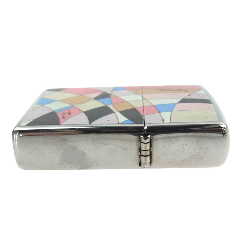 Supreme シュプリーム x Emilio Pucci Zippo Dusty Pink  エミリオ プッチ ジッポ ライター ピンク【中古】