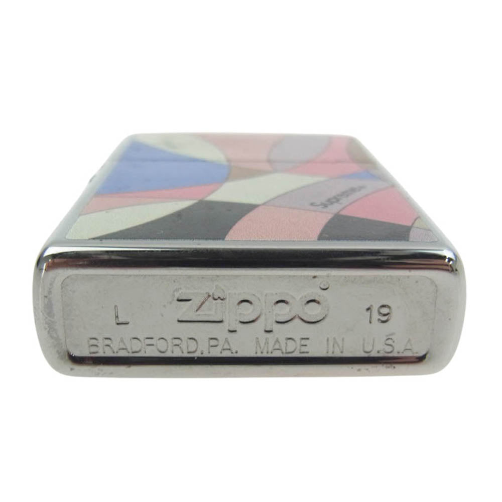 Supreme シュプリーム x Emilio Pucci Zippo Dusty Pink  エミリオ プッチ ジッポ ライター ピンク【中古】