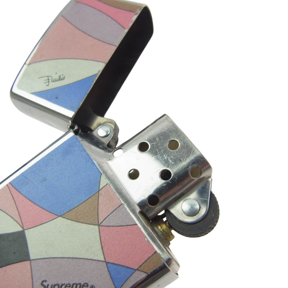 Supreme シュプリーム x Emilio Pucci Zippo Dusty Pink  エミリオ プッチ ジッポ ライター ピンク【中古】