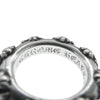 CHROME HEARTS クロムハーツ（原本無） CROSS BAND RING クロスバンド リング シルバー系 9号【中古】