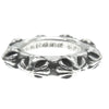 CHROME HEARTS クロムハーツ（原本無） CROSS BAND RING クロスバンド リング 9号【中古】