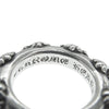 CHROME HEARTS クロムハーツ（原本無） CROSS BAND RING クロスバンド リング 9号【中古】