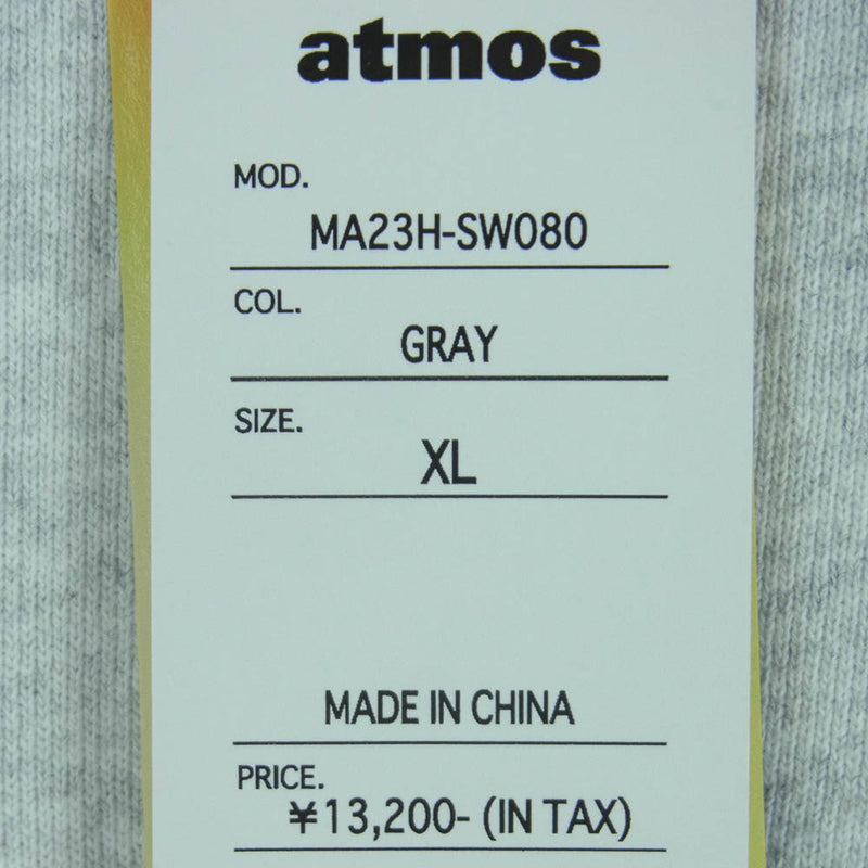 atmos アトモス MA23H-SW080 Netflix シリーズ ONE PIECE ワンピース INCRM Sweatshirts GRAY インクリム スウェット グレー系 XL【新古品】【未使用】【中古】