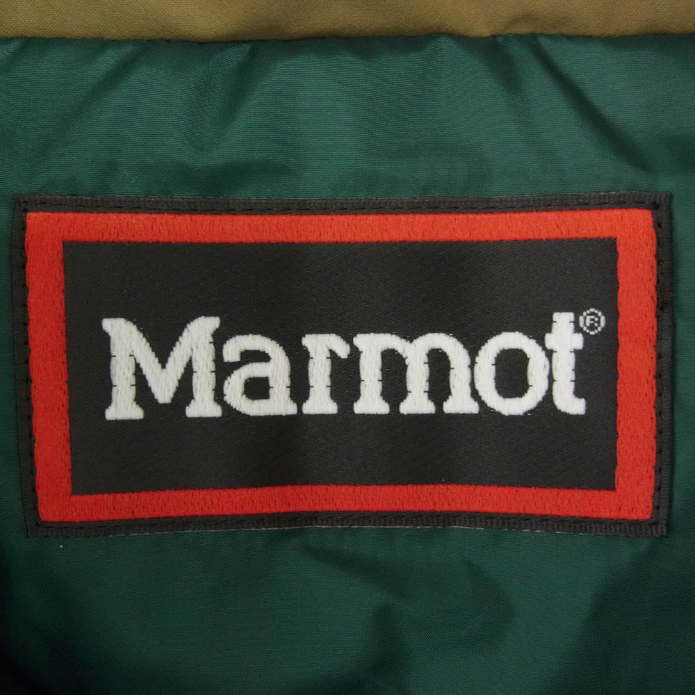 MARMOT マーモット TSFMD211AT × ATMOS アトモス 別注 mammoth Down parka ダウン パーカー ジャケット ベージュ系 XL【新古品】【未使用】【中古】