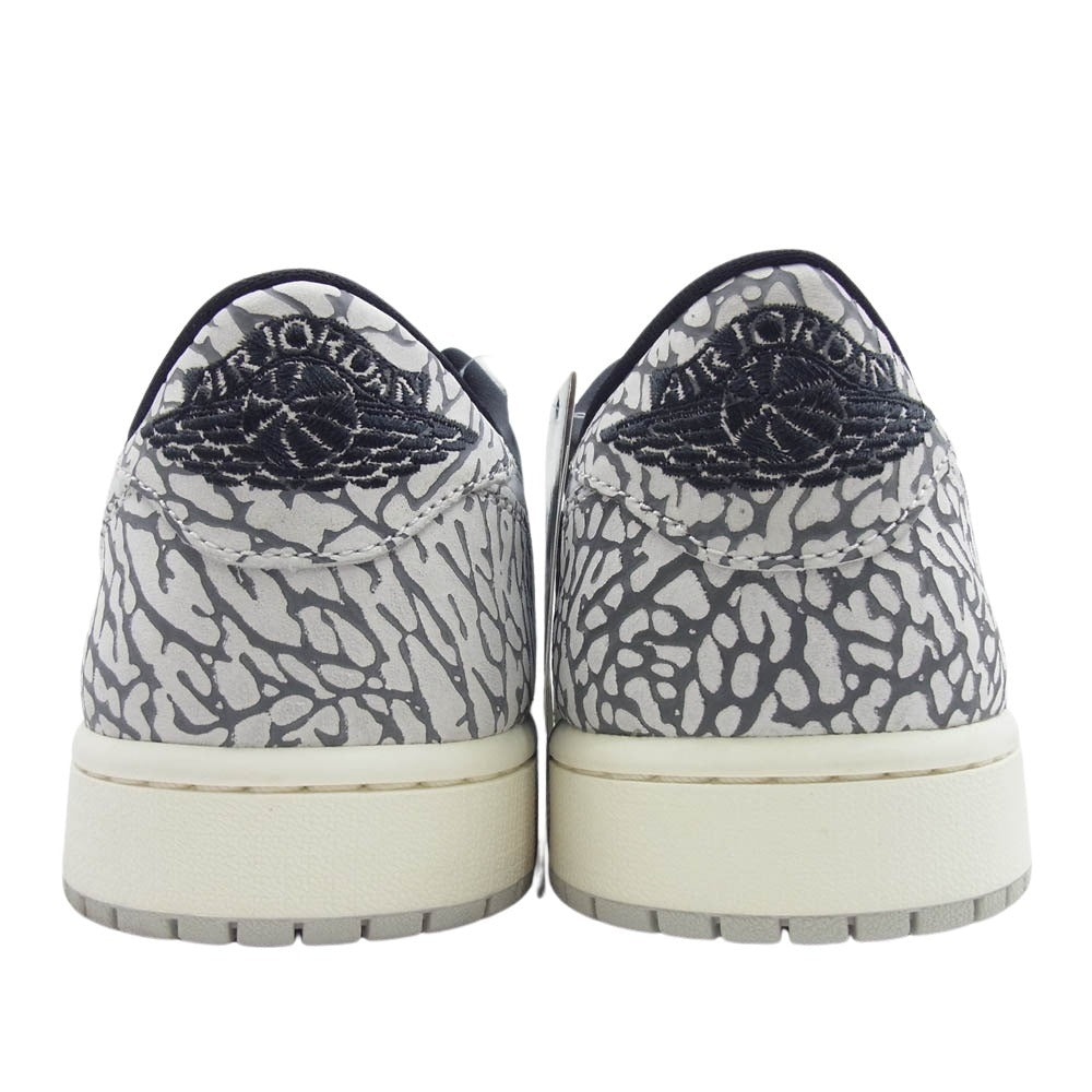 NIKE ナイキ CZ0790-001 Air Jordan 1 Retro Low OG Black Cement エアジョーダン 1 レトロ ローカット スニーカー ブラックセメント ブラック系 28cm【新古品】【未使用】【中古】