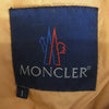 MONCLER モンクレール 47352-90-69950 VALENTINE 青タグ ファー フーディ ダウン ジャケット ベージュ系 1【中古】