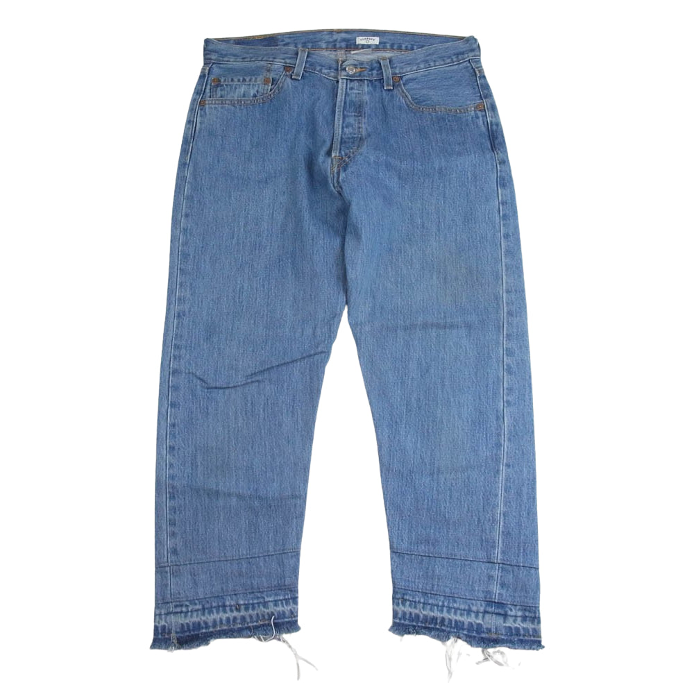 オールドパーク Levi's リーバイス 再構築 デニム パンツ インディゴブルー系【美品】【中古】