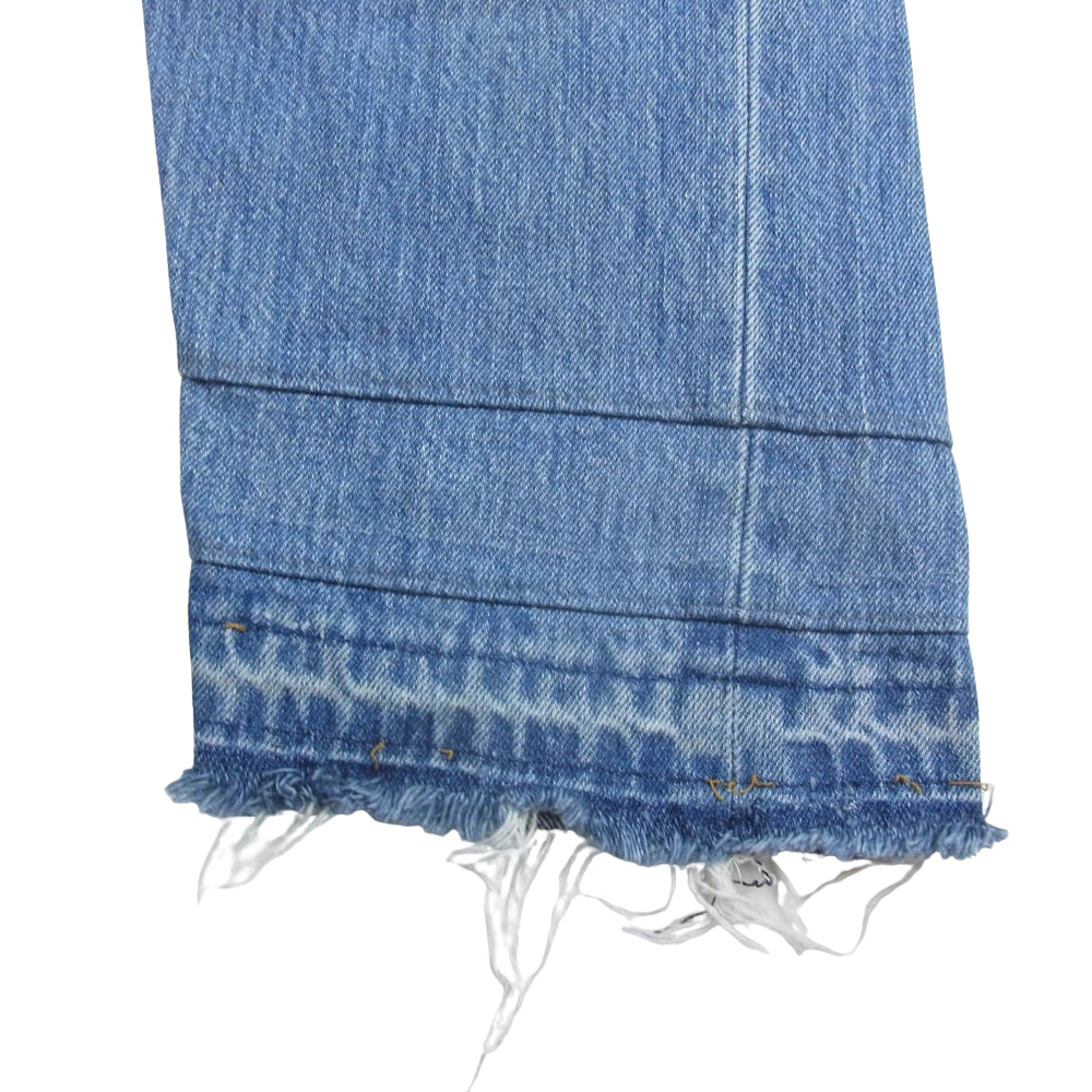 オールドパーク Levi's リーバイス 再構築 デニム パンツ インディゴブルー系【美品】【中古】