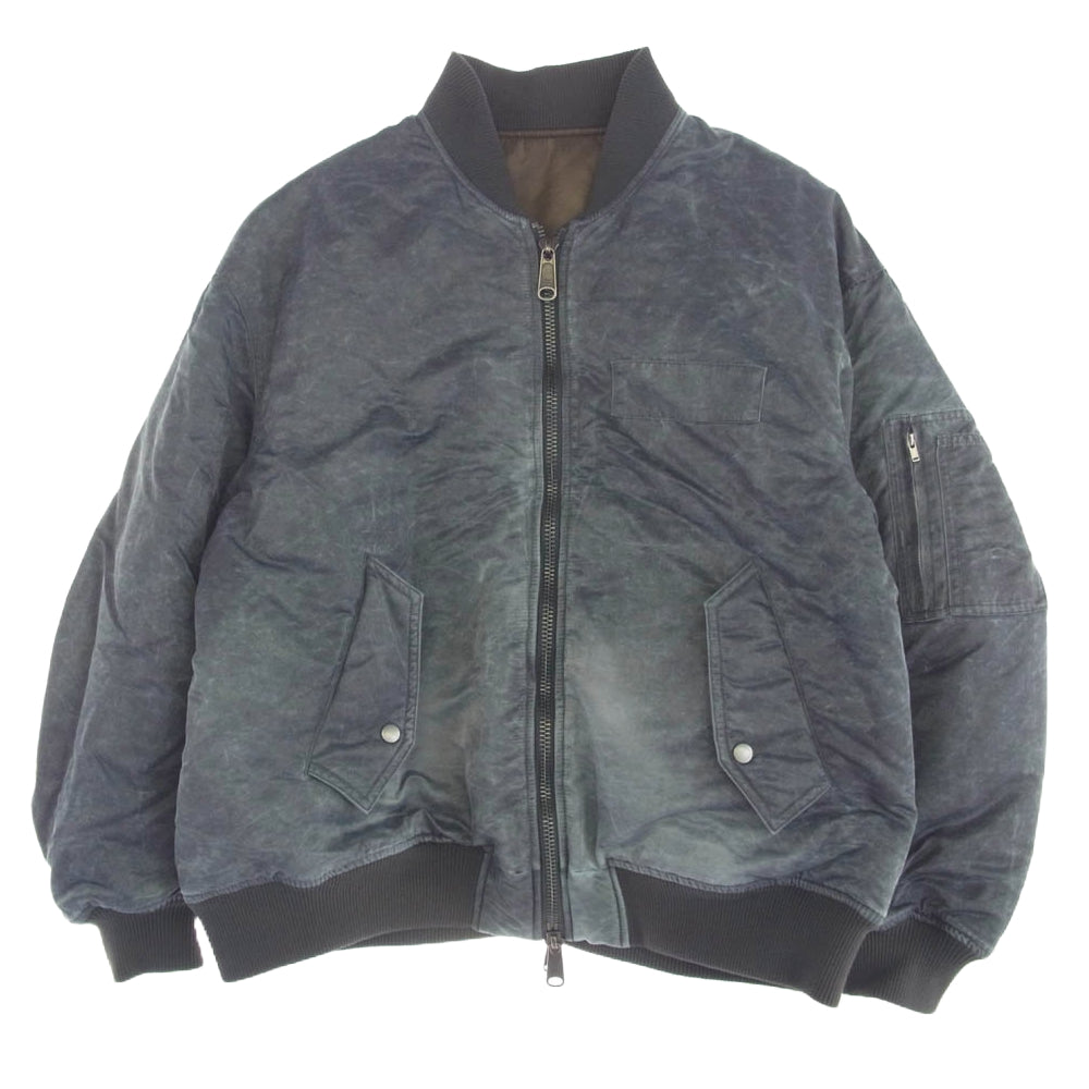 エドウィナホール 22AW REVERSIBLE BIG MA-1忘却 リバーシブル ビッグ MA-1 フライト ジャケット マルチカラー系 S【美品】【中古】