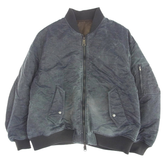 エドウィナホール 22AW REVERSIBLE BIG MA-1忘却 リバーシブル ビッグ MA-1 フライト ジャケット マルチカラー系 S【美品】【中古】