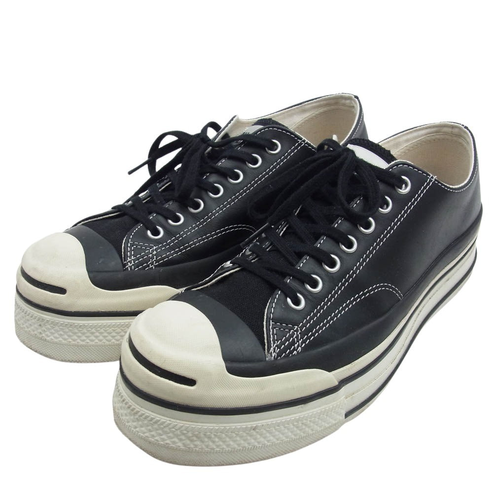 doublet ダブレット 24SS58FT58 CONVERSE コンバース ALLSTAR JACK PARCELL HYBBRID SNEAKER ジャックパーセル オールスター ローカット スニーカー ブラック系 27.5cm【中古】