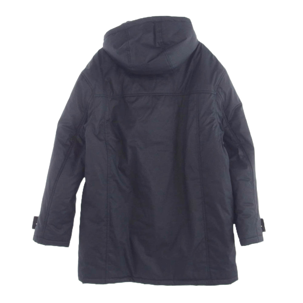 MAISON KITSUNE メゾンキツネ HU02280WE0003 HOODED PARKA フーデッド パーカー ロゴ刺繍 中綿 マウンテンパーカー ジャケット ネイビー系 L【中古】