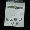 NEIGHBORHOOD ネイバーフッド STATIC AGE TEE NBHD プリント 半袖 Tシャツ ブラック系 L【中古】