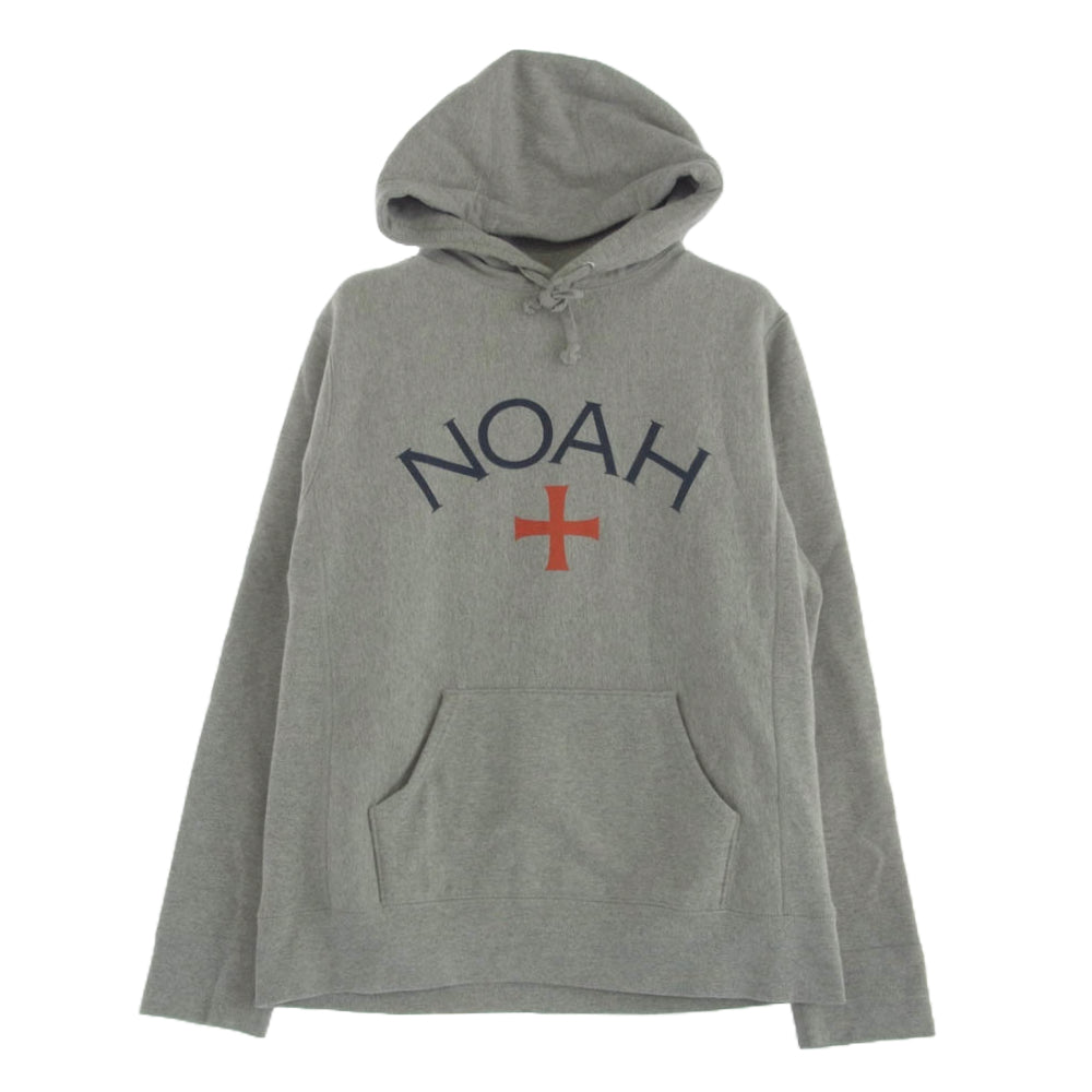 N.O.A ノア 18-070-122-0026-3-0 フロントプリント プルオーバー パーカー フーディ グレー系 M【中古】