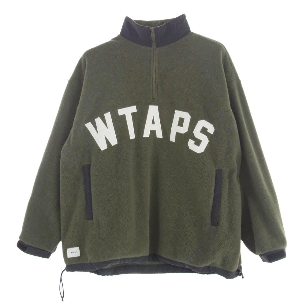 WTAPS ダブルタップス 18AW 182ATDT-CSM19 PLAYER 02 JACKET プレイヤー フリースジャケット カーキ系 02【中古】