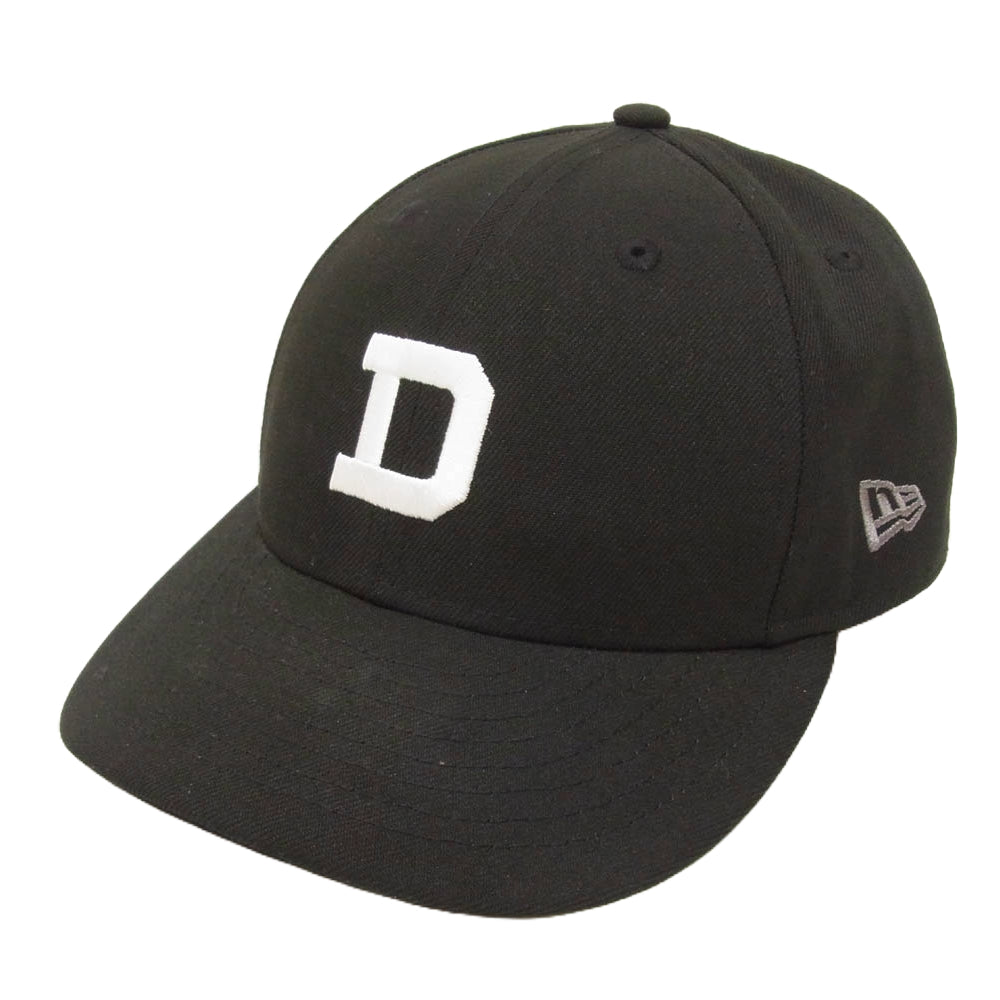 DESCENDANT ディセンダント LETTERED LP 59FIFTY NEW ERA ニューエラ レタード 刺繍 キャップ 帽子 ブラック系 7 1/2【中古】