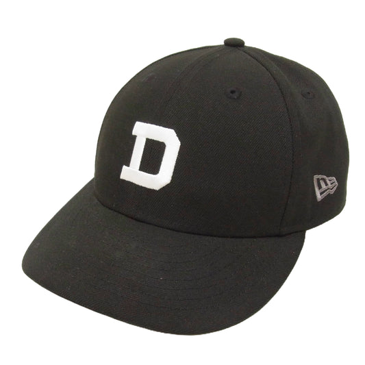 DESCENDANT ディセンダント LETTERED LP 59FIFTY NEW ERA ニューエラ レタード 刺繍 キャップ 帽子 ブラック系 7 1/2【中古】