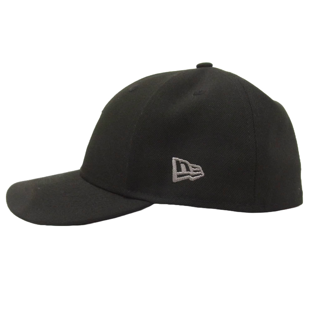 DESCENDANT ディセンダント LETTERED LP 59FIFTY NEW ERA ニューエラ レタード 刺繍 キャップ 帽子 ブラック系 7 1/2【中古】