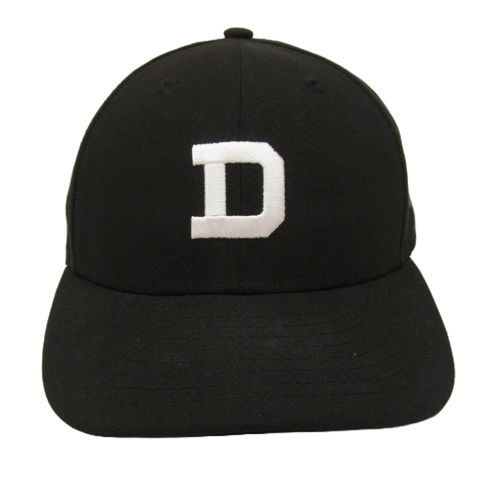 DESCENDANT ディセンダント LETTERED LP 59FIFTY NEW ERA ニューエラ レタード 刺繍 キャップ 帽子 ブラック系 7 1/2【中古】