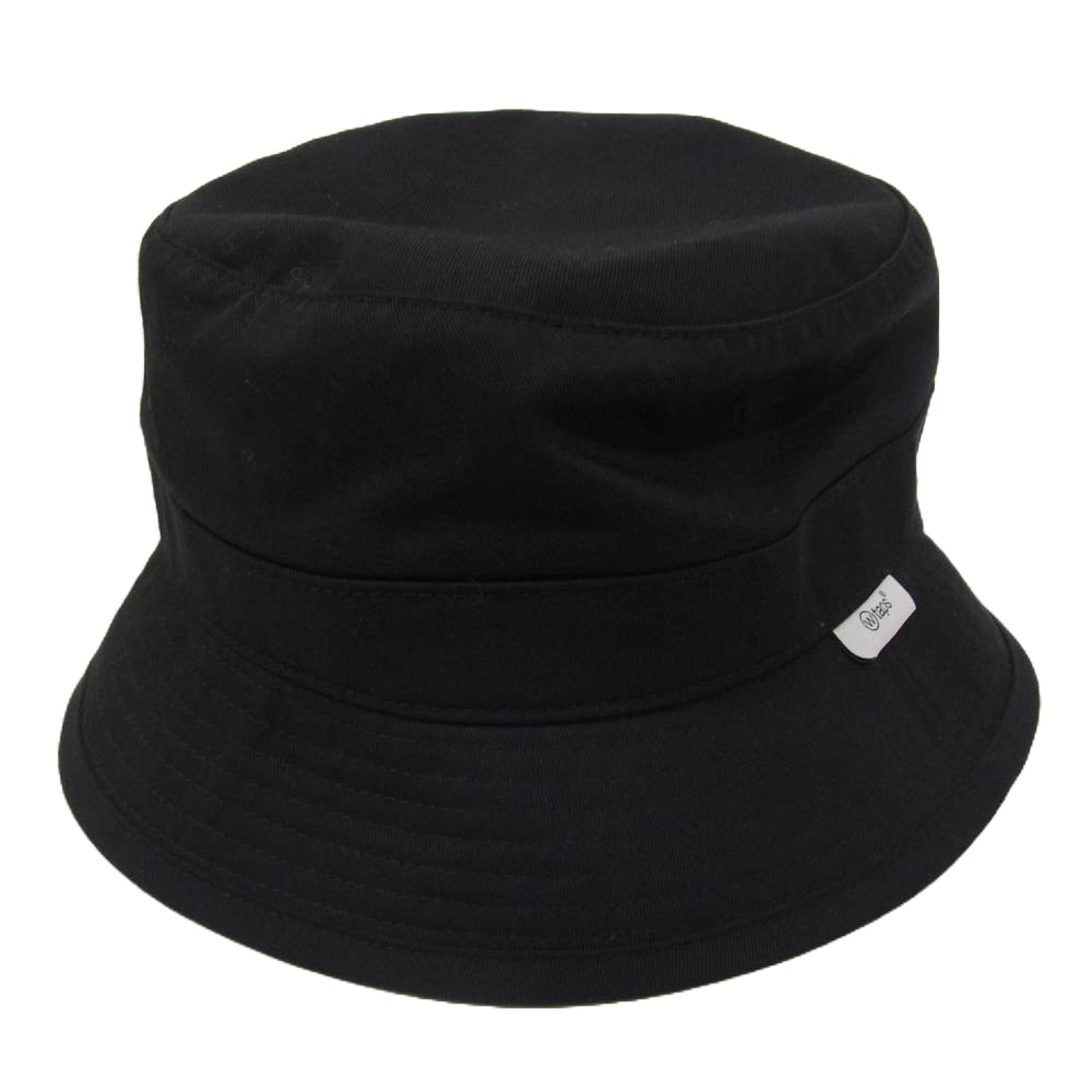 WTAPS ダブルタップス 22AW 222HCDT-HT05 BUCKET 01 HAT CTPL TWILL DOT SIGHT コットンツイル バケットハット ブラック系 x 03 【中古】