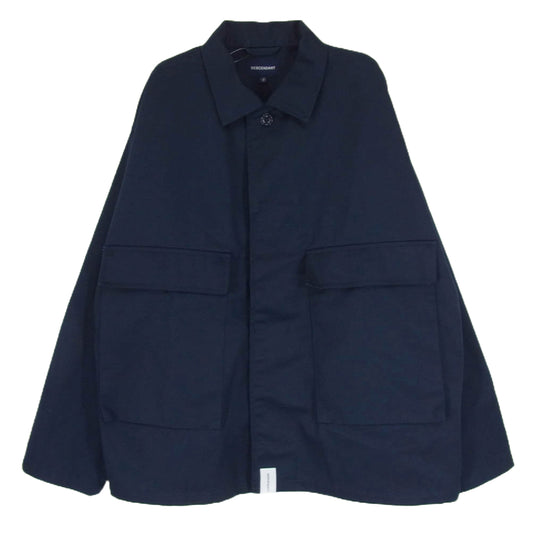 DESCENDANT ディセンダント TWILL JACKET ツイル ジャケット ネイビー系 2【中古】