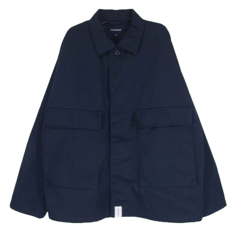 DESCENDANT ディセンダント TWILL JACKET ツイル ジャケット ネイビー系 2【中古】