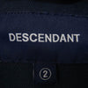 DESCENDANT ディセンダント TWILL JACKET ツイル ジャケット ネイビー系 2【中古】
