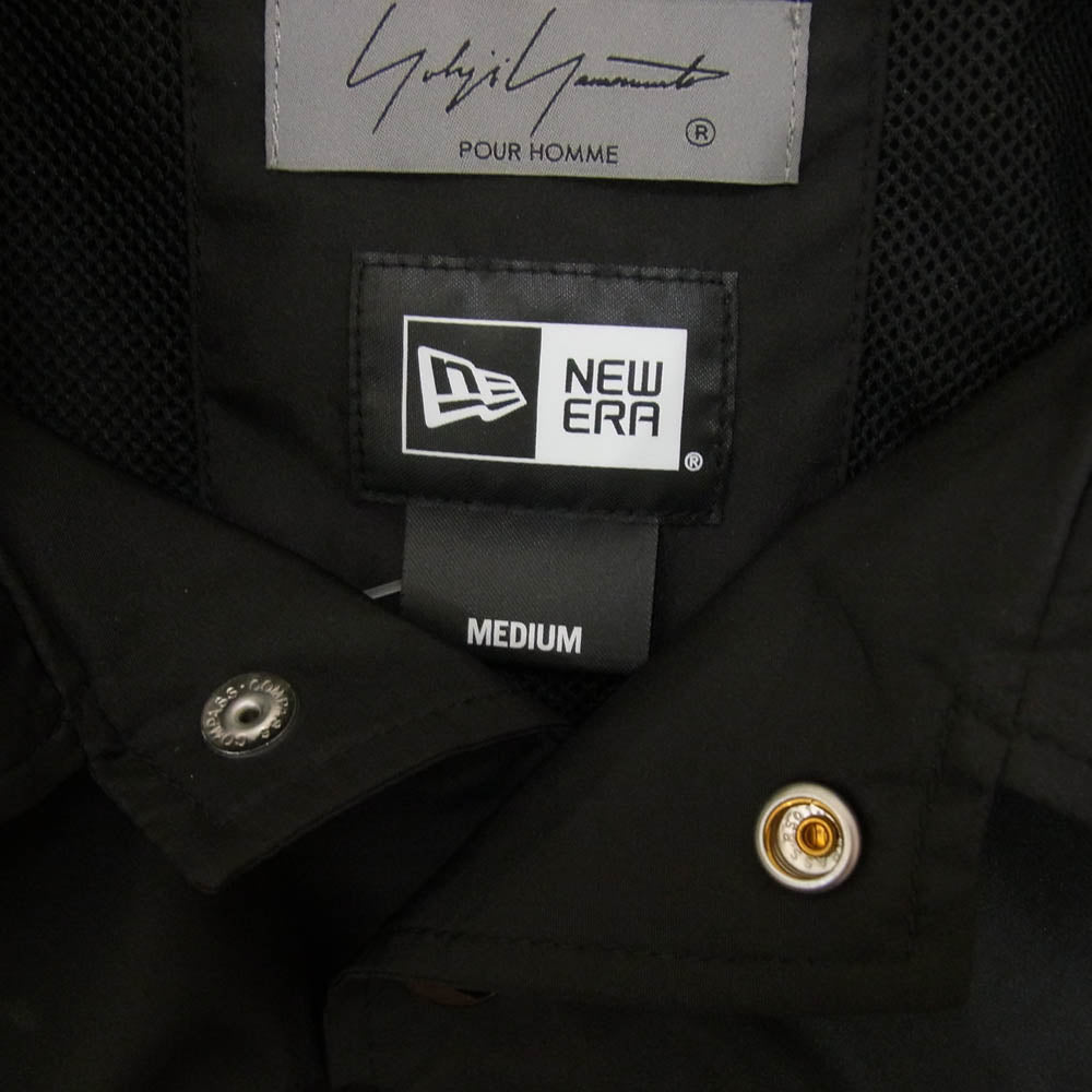 Yohji Yamamoto POUR HOMME ヨウジヤマモトプールオム HG-Y90-990 × New Era ニューエラ CROW PRINT COACH JACKET コーチ ジャケット ブラック系 M【中古】