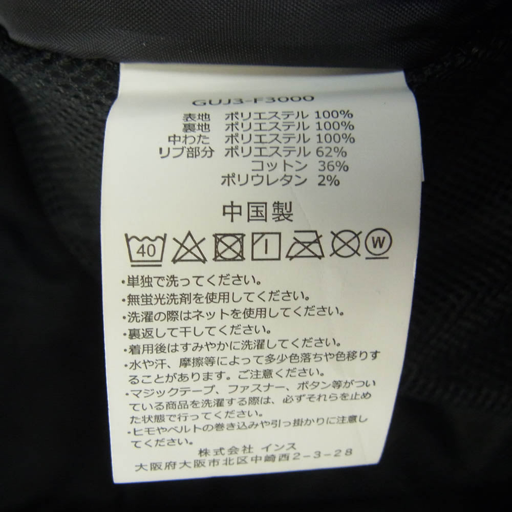 Gramicci グラミチ 23AW GUJ3-F3000 × F/CE GUJ3-F3000 MILITARY PADDING BLOUSON エフシーイー ミリタリー パディング ブルゾン 中綿 ジャケット ブラック系 L【中古】
