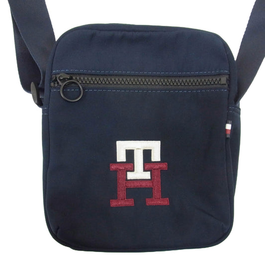 TOMMY HILFIGER トミーヒルフィガー トワイライトミニショルダーバッグ ネイビー系【中古】