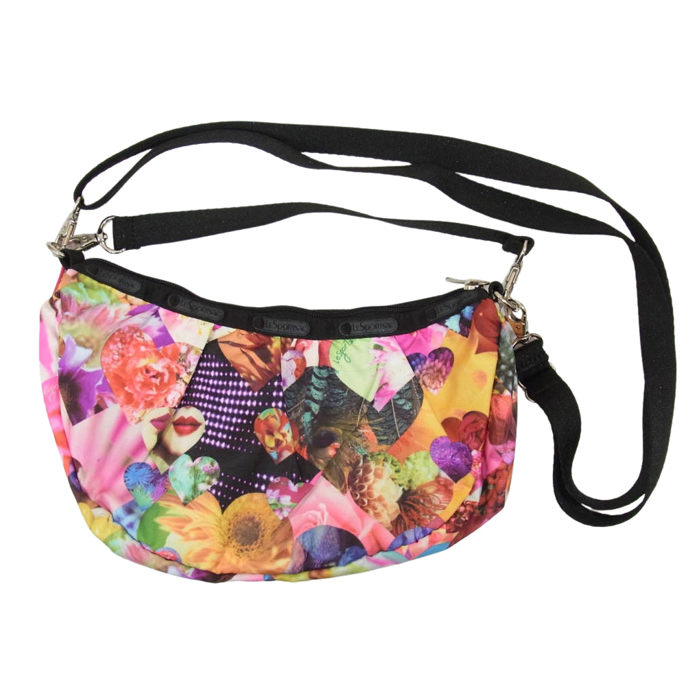 LeSportsac レスポートサック × 蜷川実花 2WAY ショルダー バッグ ハンド バッグ ピンク系【中古】