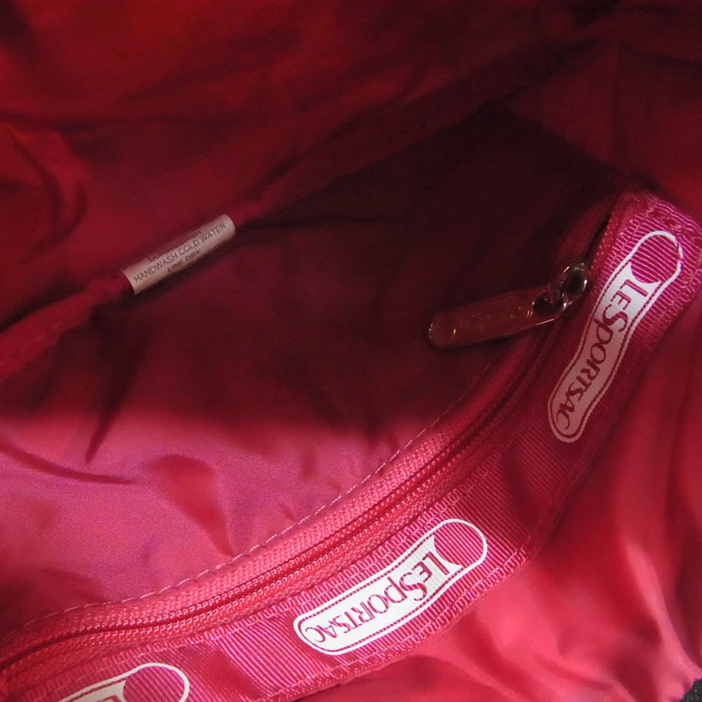 LeSportsac レスポートサック × 蜷川実花 2WAY ショルダー バッグ ハンド バッグ ピンク系【中古】
