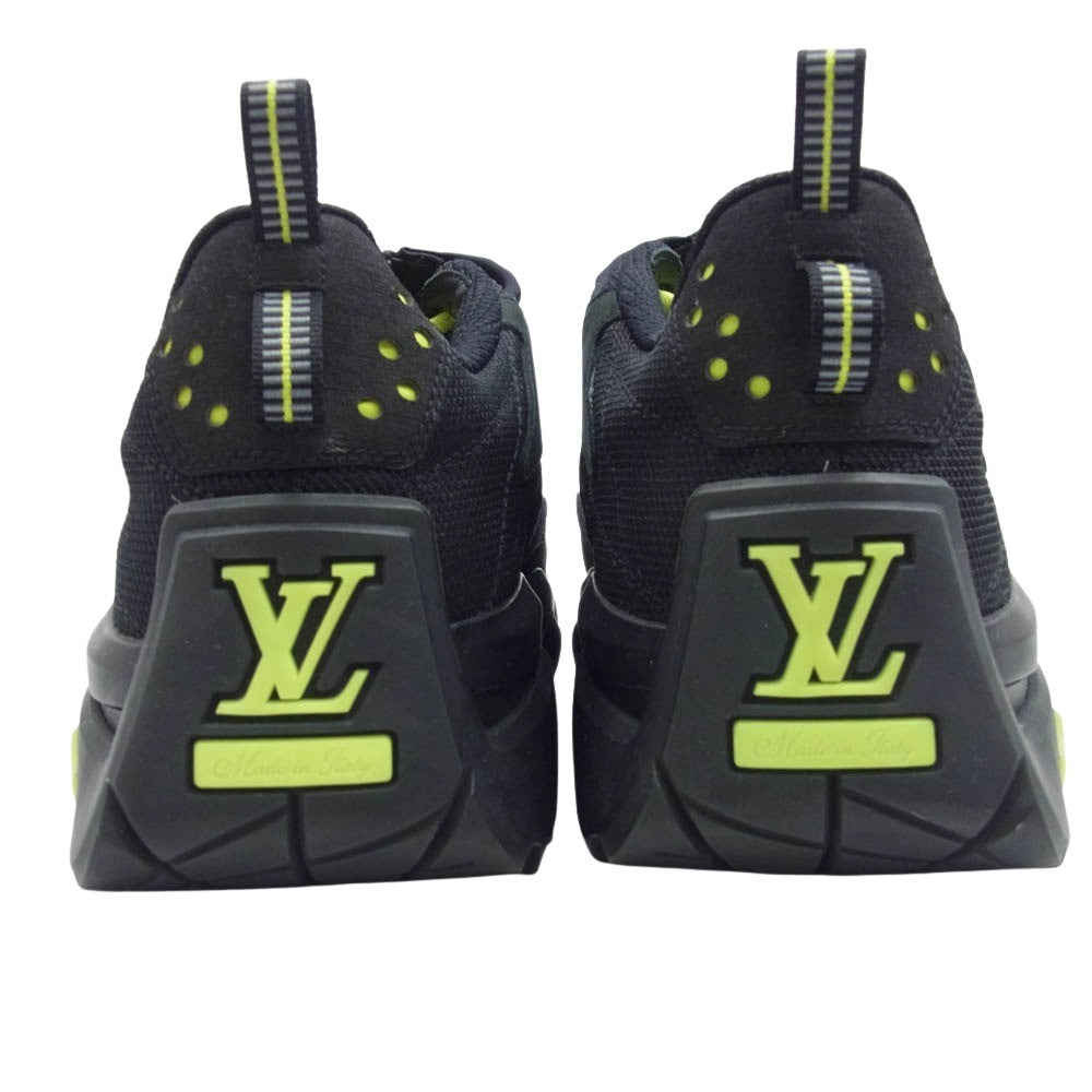 LOUIS VUITTON ルイ・ヴィトン 1A9IE3 ミレニアム ライン 2054 テクニカル ローカット スニーカー ブラック系 7.5【中古】