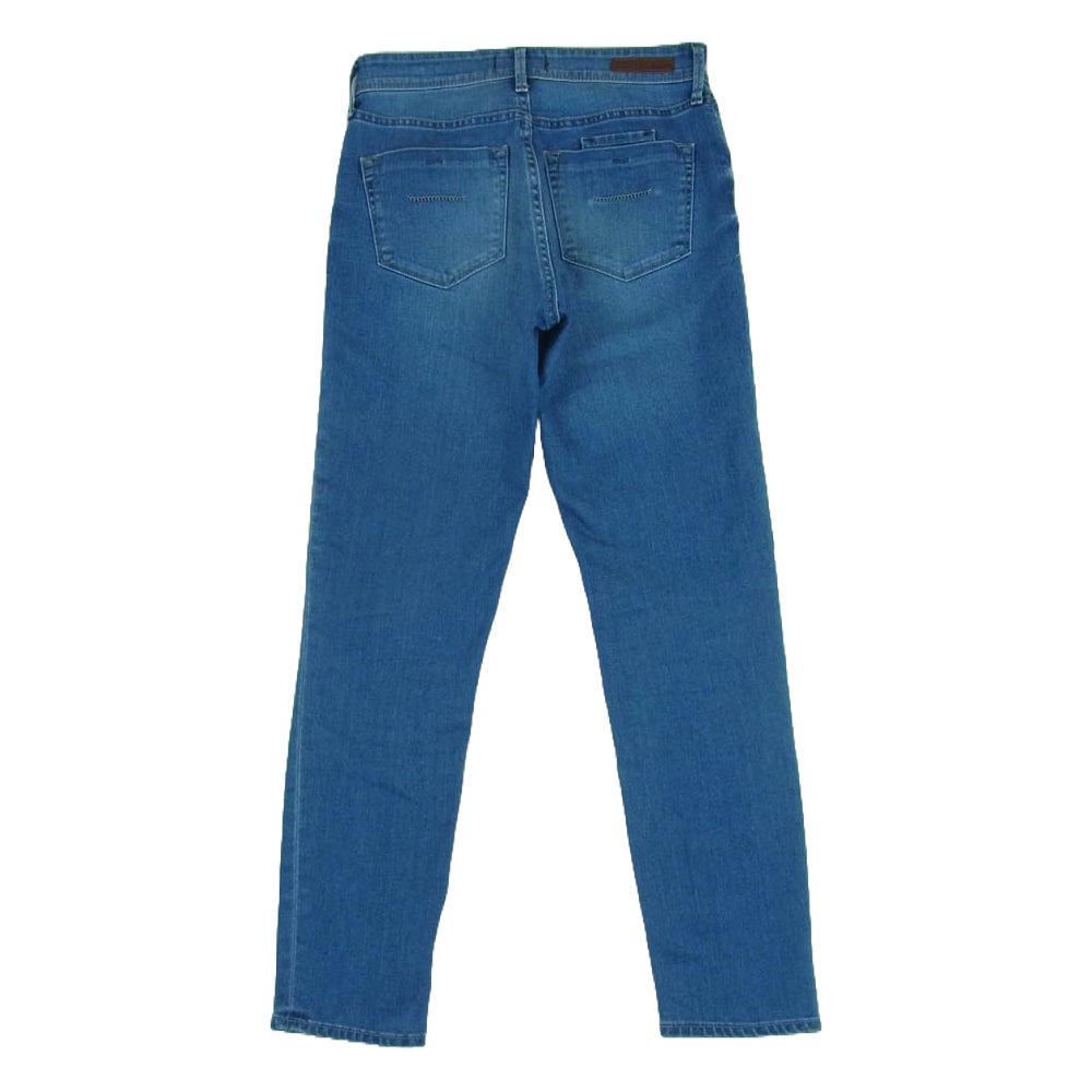 YANUK ヤヌーク 57121063 RUTH Slim Tapered スリム テーパード ストレッチ デニム パンツ インディゴブルー系 ADB 24【中古】