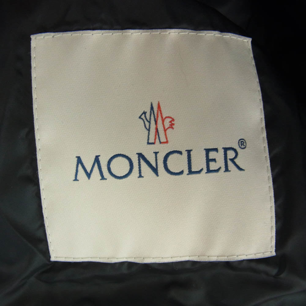 MONCLER モンクレール 22AW H20931A00096 595A2 ESTELAT GIUBBOTTO グース フェザー ダウン ジャケット ブラック系 1【中古】