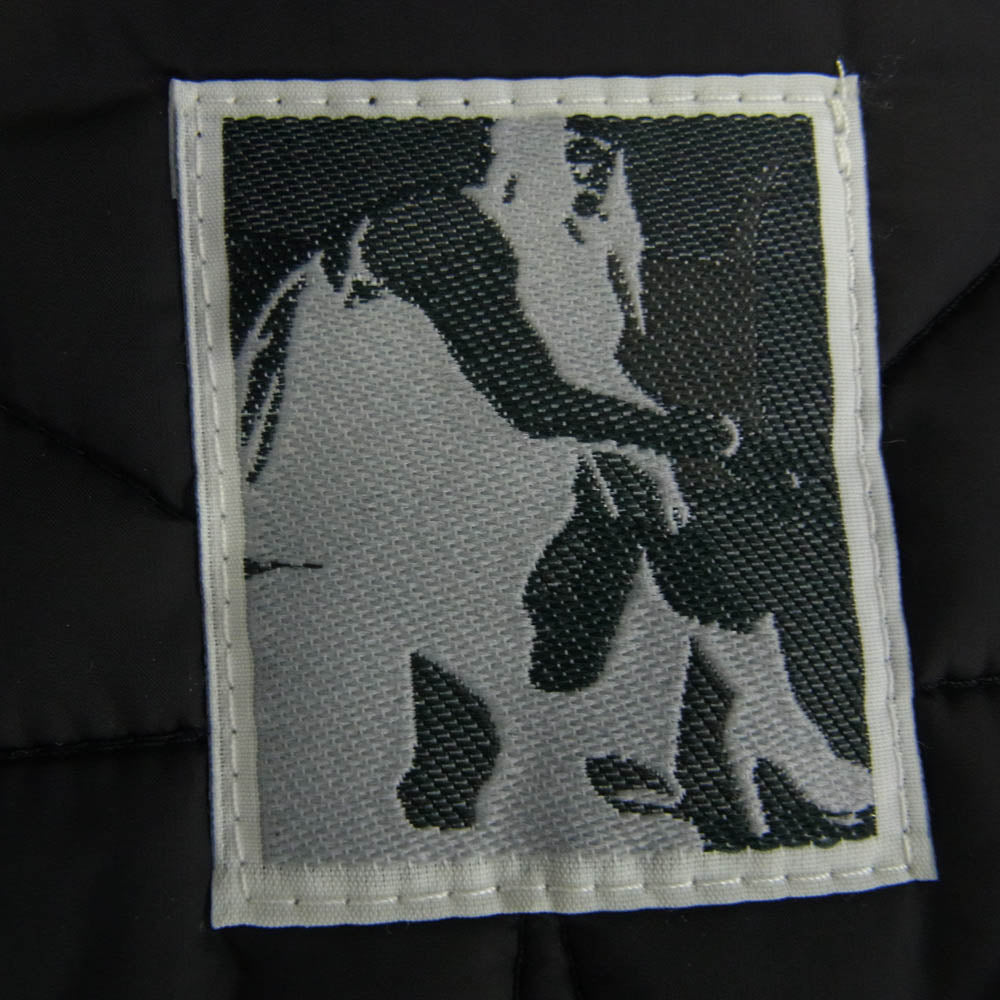Rick Owens リックオウエンス DU02A3975-NDQ DRKSHDW ダークシャドウ キルティング ライニング ロング ベスト ジレ ブラック系 M【中古】