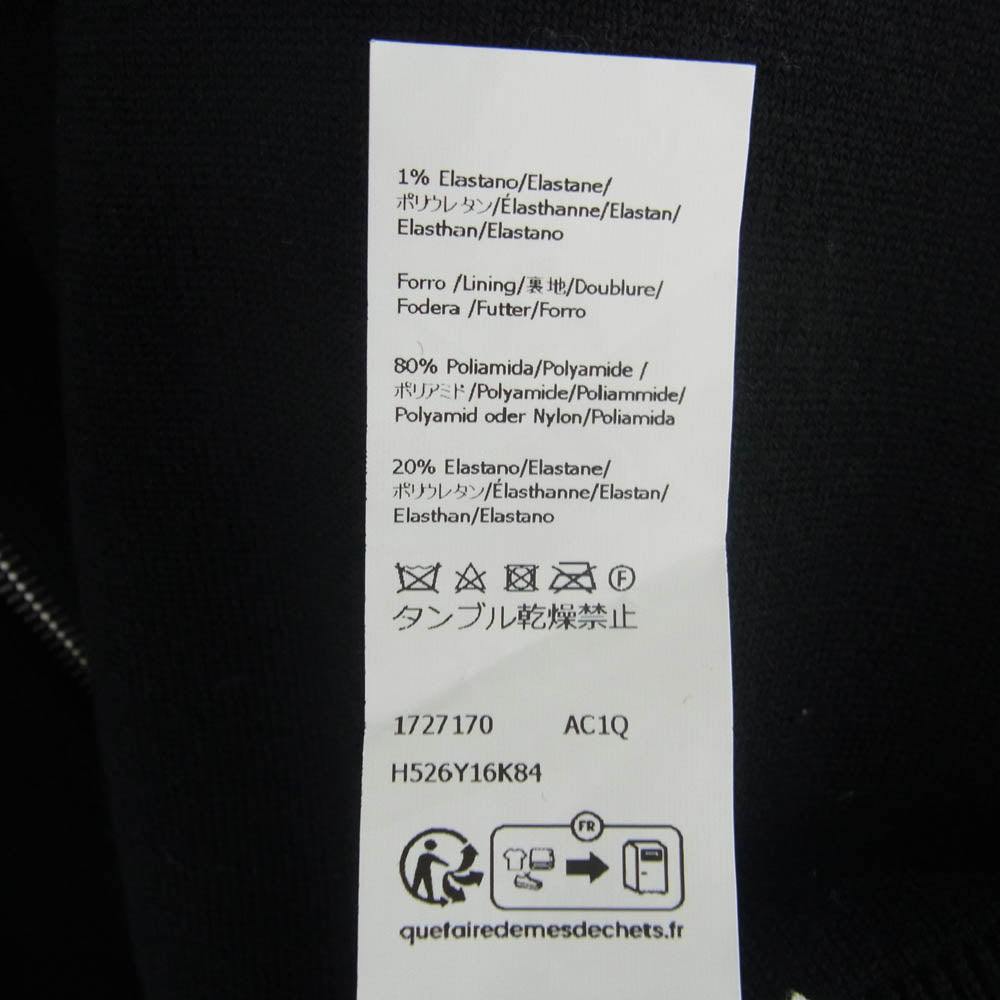 LOEWE ロエベ H526Y16K84 3D アナグラム ウール ニット ジップアップ フーディー ブラック系 XL【新古品】【未使用】【中古】