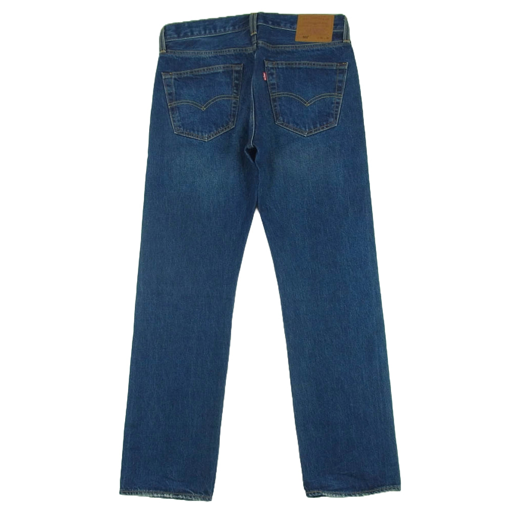 Levi's リーバイス 00501-3544 501 ストレート セルビッジ ボタンフライ デニム パンツ インディゴブルー系 W32 L32【中古】