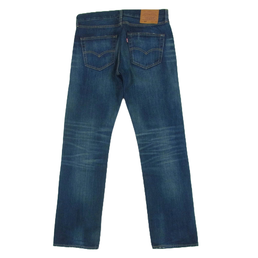 Levi's リーバイス 00501-1485 PREMIUM プレミアム 501 ボタンフライ ストレート デニム パンツ インディゴブルー系 W32 L32【中古】