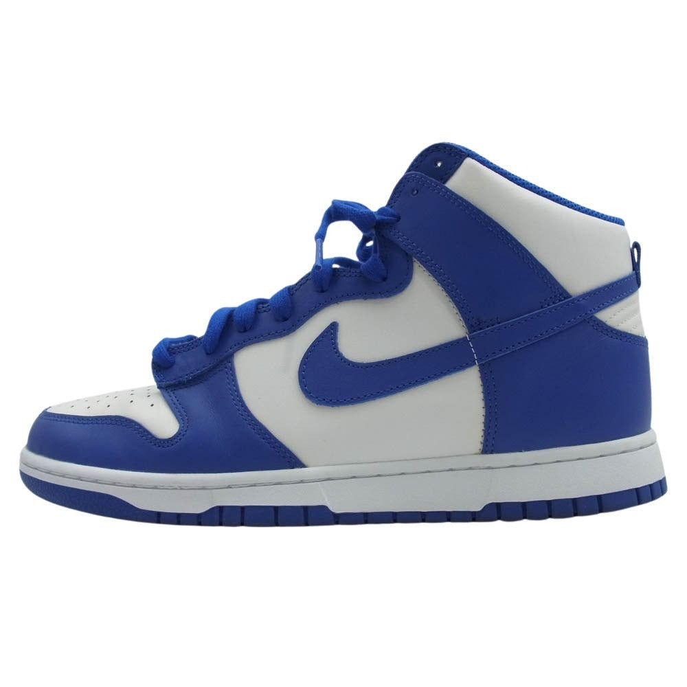 NIKE ナイキ DD1399-102 Dunk High ダンク ハイ Game Royal ゲームロイヤル ハイカット スニーカー ブルー系 ホワイト系 28.5cm【中古】