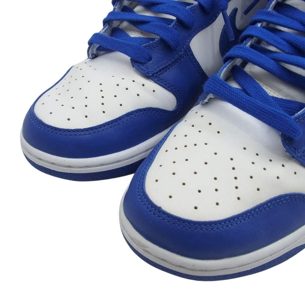 NIKE ナイキ DD1399-102 Dunk High ダンク ハイ Game Royal ゲームロイヤル ハイカット スニーカー ブルー系 ホワイト系 28.5cm【中古】