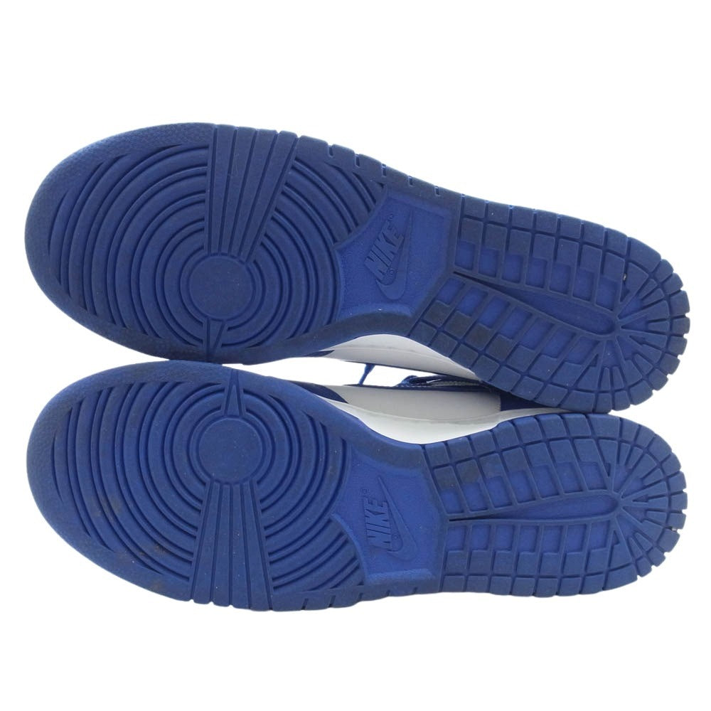 NIKE ナイキ DD1399-102 Dunk High ダンク ハイ Game Royal ゲームロイヤル ハイカット スニーカー ブルー系 ホワイト系 28.5cm【中古】