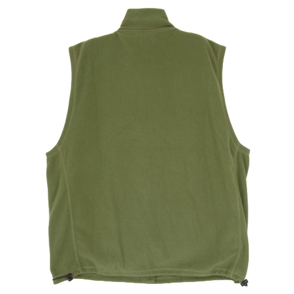 マゼンタ スケートボード SPOT HUNTER FLEECE VEST KHAKI スポット ハンター フリース ベスト グリーン系 L【中古】