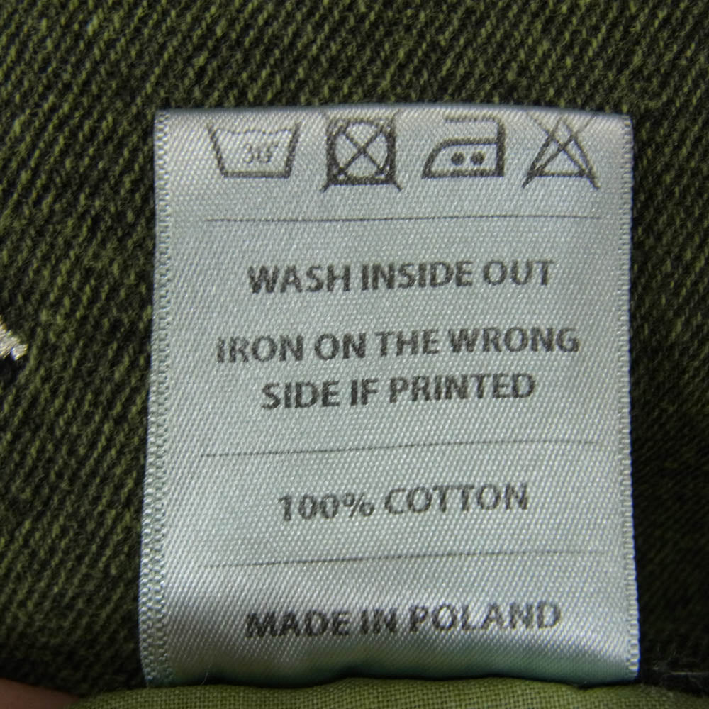 マゼンタ スケートボード OG DENIM PANTS STITCH GREEN デニム パンツ ステッチ グリーン系 M【中古】