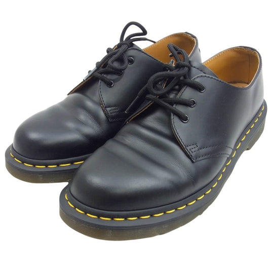 Dr.Martens ドクターマーチン 10085001 1461 3 ホール シューズ ブラック系 UK8【中古】