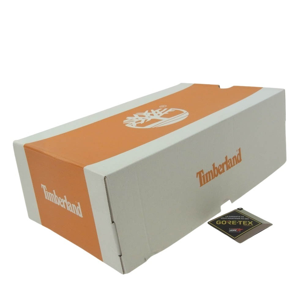 Timberland ティンバーランド 37042 ヘリテージ GTX ゴアテックス モックトゥ ミッド シューズ ブラウン系 27cm【中古】
