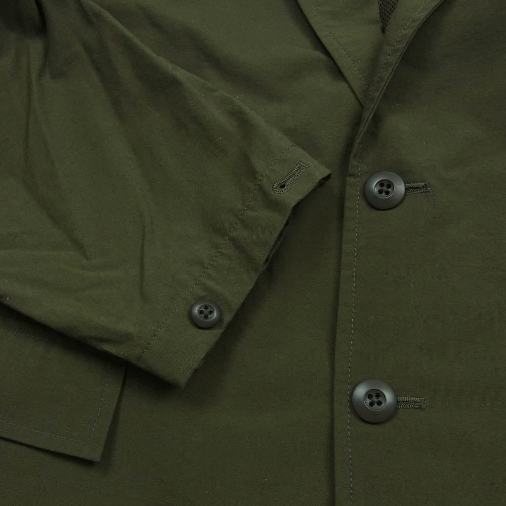 DAIWA PIER39 ダイワピア bj-54023 TECH BUSH 2B JACKET オーバーサイズ 2B ジャケット モスグリーン系 M【中古】