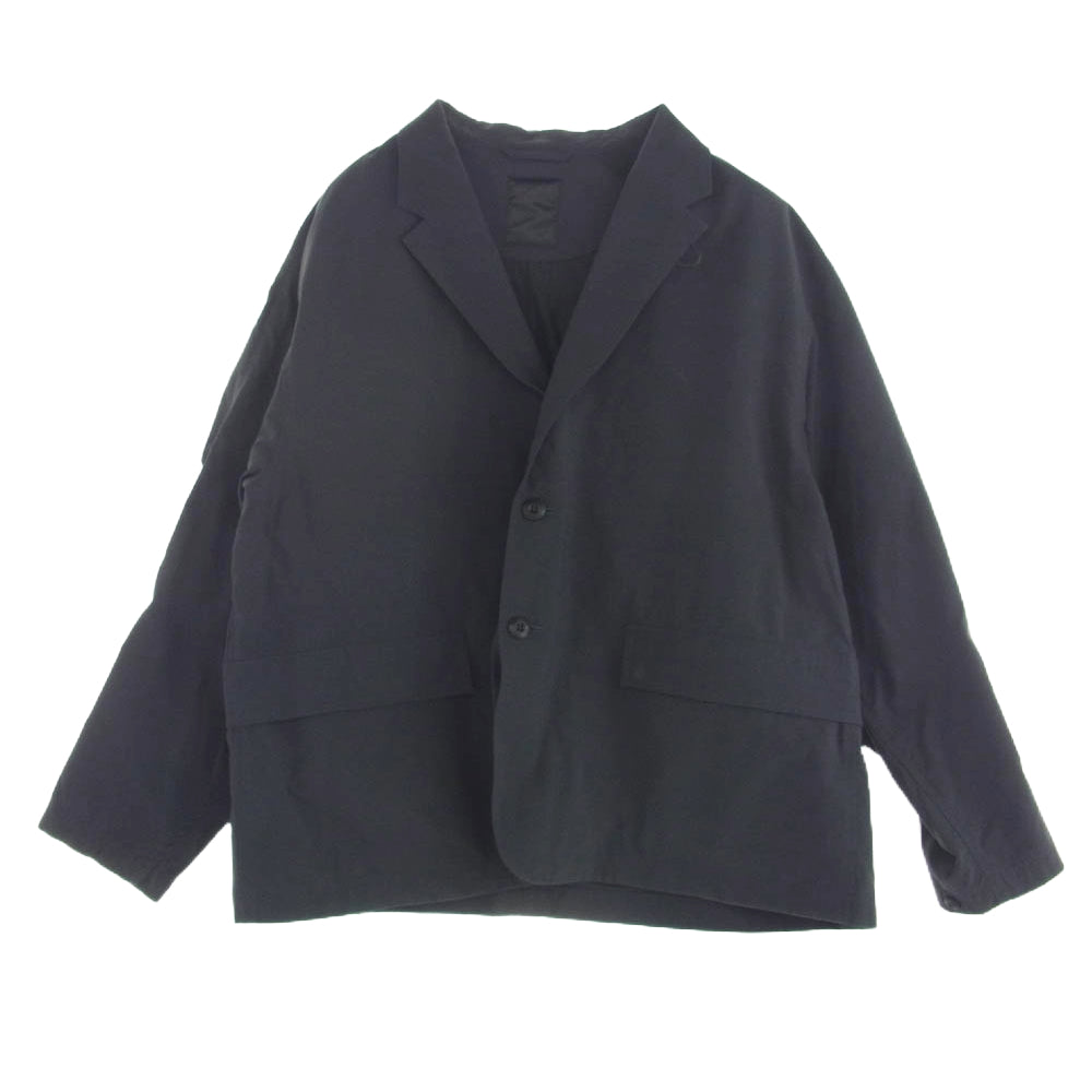 DAIWA PIER39 ダイワピア bj-54023 TECH BUSH 2B JACKET オーバーサイズ 2Bジャケット グレー ブラック系 M【中古】