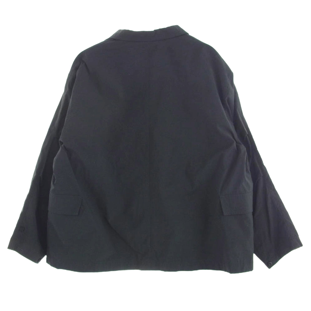 DAIWA PIER39 ダイワピア bj-54023 TECH BUSH 2B JACKET オーバーサイズ 2Bジャケット グレー ブラック系 M【中古】