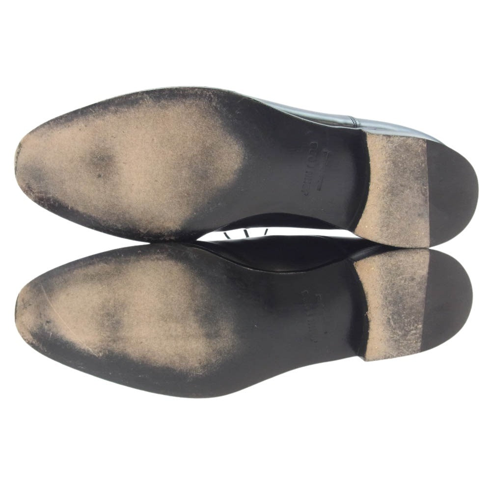 John Lobb ジョンロブ MARSTON マーストン プレーントゥ ドレス ビジネス レザー シューズ ブラック系 9.5【中古】